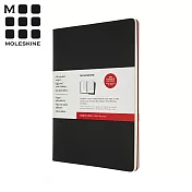 MOLESKINE CAHIER輕便SUBJECT筆記本 -黑紅A4