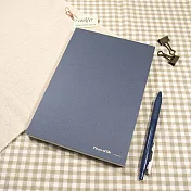 【Conifer綠的事務用品】A5拾光。橫線簡約筆記本舛花藍