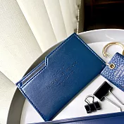 PLEPIC 極簡職人皮革票卡夾-海軍藍