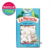 法國LA PERRUCHE鸚鵡牌蔗糖白方糖 天使白糖 750g／盒