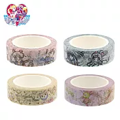 【日本正版授權】美少女戰士 紙膠帶 15mm寬 手帳貼 sun-star -A款