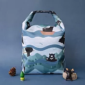 【Onor Design】OFoodin好食袋(矽膠布食物袋) -流浪黑熊