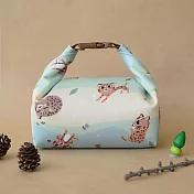 【Onor Design】OFoodin巧食袋2L(矽膠布小食物袋) -石虎樂園