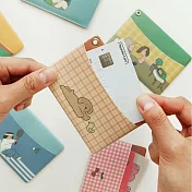 Indigo 女子日常插畫票卡夾 -07Popo狗狗