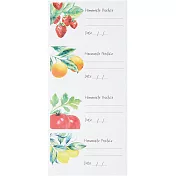 《KitchenCraft》復古標示貼紙100張(水彩)