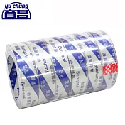 育昌油膠超透明膠帶24mm×40y(6卷裝)