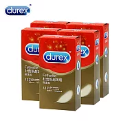 【Durex杜蕾斯】超薄型 保險套(12入X5盒)