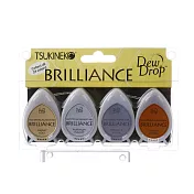 【Tsukineko 月貓】亮彩水滴印台四色組-天文色 Planetarium