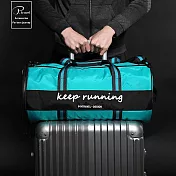 P.travel 圓筒運動包-S藍色