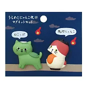 【DECOLE】Concombre_磁鐵套組_猫&燈籠