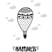 韓國進口熱轉印貼紙-移動山脈