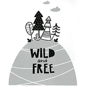 韓國進口熱轉印貼紙-狂野與自由