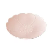 【西海陶器】波佐見燒櫻花御取皿 ‧桃釉