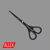 【ALLEX林刃物】Slim極細長刃不沾膠剪刀(大) 140mm-黑