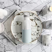 美國HYDY時尚保溫水壺_積雲-大理石瓶 480ml 不銹鋼保溫水瓶