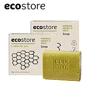 【ecostore】純淨香皂-麥蘆卡蜂蜜海藻/80gx2 (到期日：20211130)