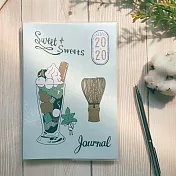 LittleLu x Dimanche 2020 Sweet Sweets 手帳 [抹茶]