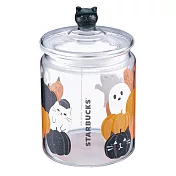 [星巴克]黑貓精靈派對玻璃罐