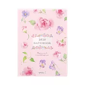 MIDORI POCKET DIARY 2020手帳(月雙週)A6-鄉村花漾