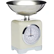 《KitchenCraft》復古方形料理秤(奶油黃5kg)