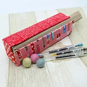 手縫ok!－盒子筆袋-鉛筆粉(拼布材料包)