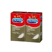 Durex杜蕾斯 超薄裝保險套(12入/盒)2入組