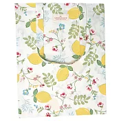 GREENGATE / Limona white 棉布提袋