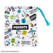 Sanrio 日製棉質縮口杯袋  SNOOPY 彩色