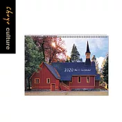 珠友 2020年A3吊掛式月曆/掛曆/行事曆(風景)A