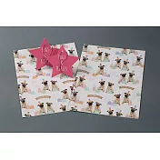 英國『OTTER HOUSE』禮物包裝紙（哈巴狗派對）