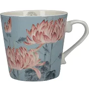 《CreativeTops》Kew白瓷馬克杯(藍牡丹350ml)