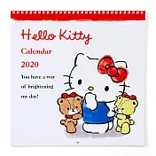 【Sanrio 三麗鷗】2020掛曆_HELLO KITTY(大)