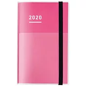 KOKUYO JIBUN 2020手帳DIARY+LIFE+IDEA 3分冊(A5變形)-粉