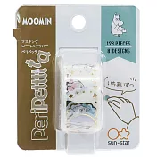 sun-star  PERIPETTA 金箔鑲飾裝飾貼紙膠帶捲 MOOMIN嚕嚕米