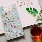 Hello Studio 減肥日記│透明貼紙