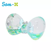 【日本正版授權】角落生物 蝴蝶結造型 漂浮鑰匙圈/吊飾 角落小夥伴 -恐龍款