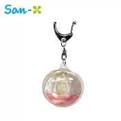 【日本正版授權】角落生物 櫻花系列 漂浮鑰匙圈/吊飾 角落小夥伴 -小貓款