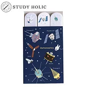 GreenFlash - STUDY HOLIC 造型便利貼(宇宙航行學)