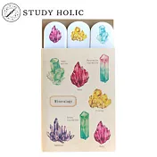 GreenFlash - STUDY HOLIC 造型便利貼(礦物學)