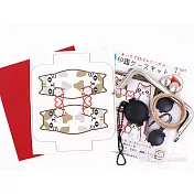 【日本】印鑑用口金材料包(貓咪白)