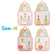 【日本正版授權】角落生物 金屬掛飾/吊飾 角落小夥伴 San-X -粉圓款