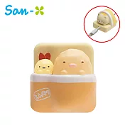 【日本正版授權】角落生物 充電線 保護套 保護線套/咬線器 角落小夥伴 -豬排款