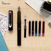 幻彩鋼筆套組-醇黑