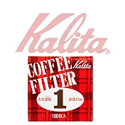 【日本】Kalita 1號丸型濾紙(100入)