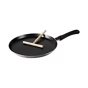 《EXCELSA》可麗餅不沾平底鍋+抹刀(24cm)