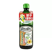 【Costa dOro 高士達】義大利原裝進口耐高溫葵花油_擠壓瓶 500ml