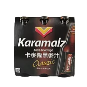 【Karamalz 卡麥隆】卡麥隆黑麥汁瓶裝_原味 (330ml*6入)