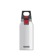 瑞士百年 SIGG? H&C彈蓋不鏽鋼保溫瓶 300ml (純雪)