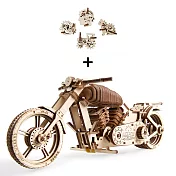 Ugears – 自我推進模型街頭小霸王+手癢系列1組(隨機出貨)