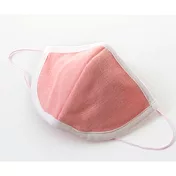 【森商事】日本純棉睡眠透氣保濕口罩 ‧桃色(無地)